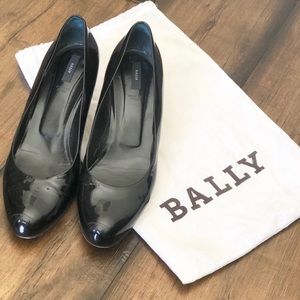 BALLY Black Heels Size 11